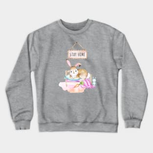 Cute bunny girl Crewneck Sweatshirt